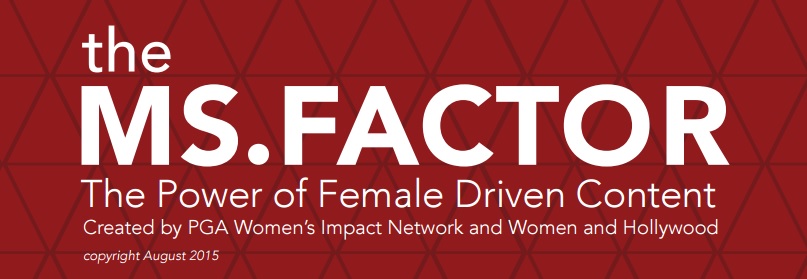 #GoodRead | The 'Ms. Factor' Website Launches: A Toolkit to Make the Case For More Films By and About Women