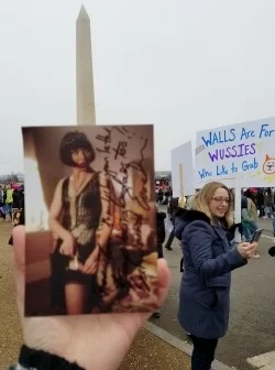 Miss Fisher makes it to the 2017 Women’s March in Washington, D.C. via thetoristori