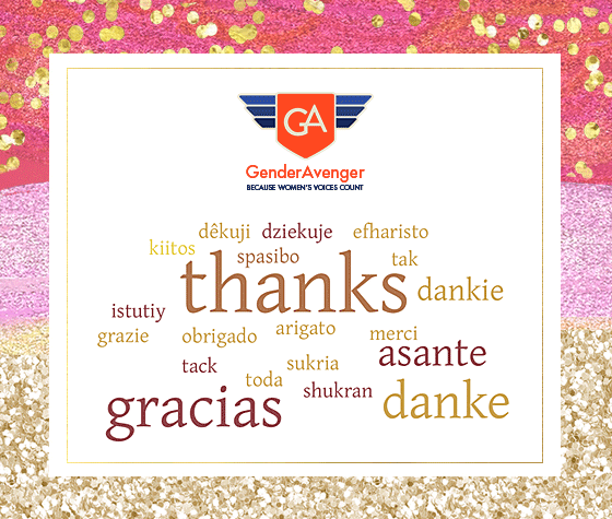Action Alerts | Thank a GenderAvenger!