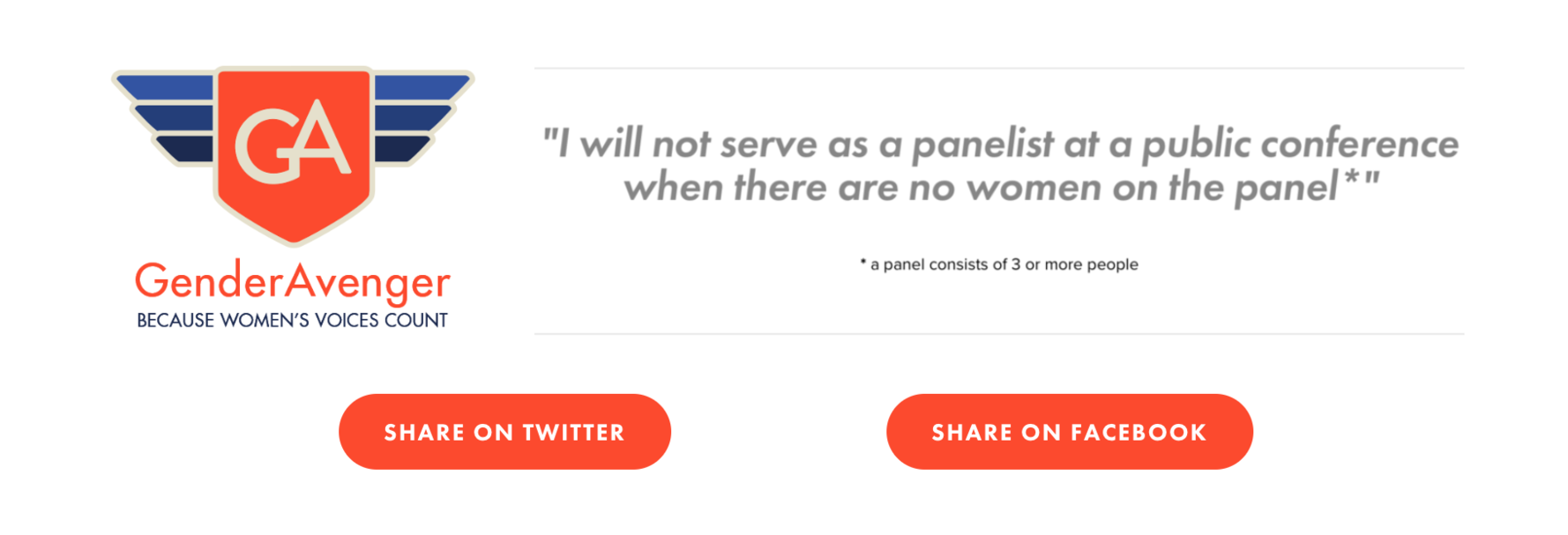 Action Alert | David Brooks Should Sign the GenderAvenger Speaker Pledge