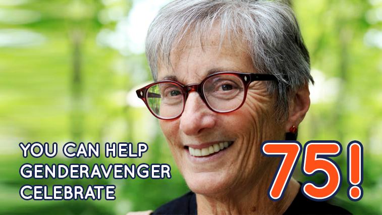 Help Us Celebrate GenderAvenger Founder Gina's Birthday!