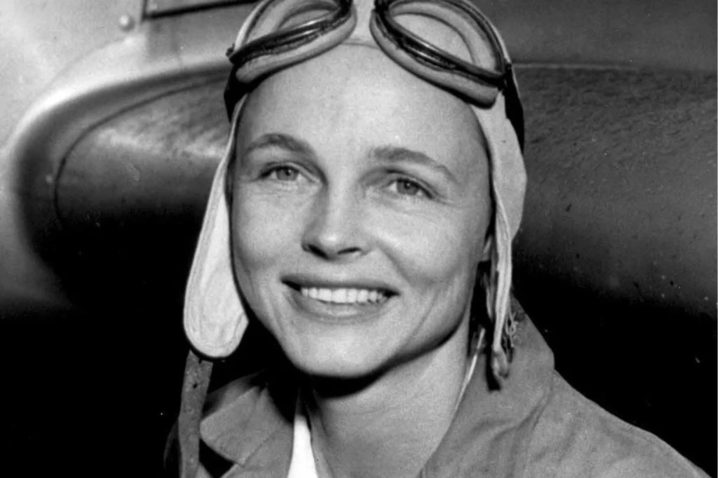 Mrs. Betty H. Gillies was the first woman pilot to be "flight checked" and accepted by the Women's Auxiliary Ferrying Squadron. ( via Wikimedia Commons )