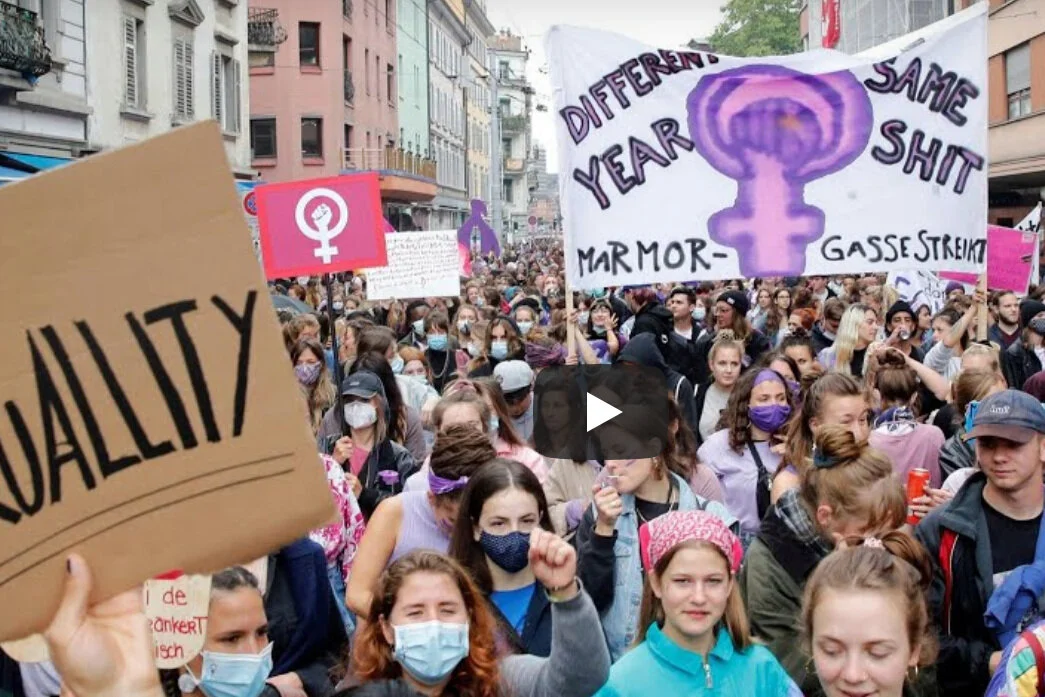 #GAReads | Women stage 'mass scream' in Switzerland over domestic violence and gender pay gap 