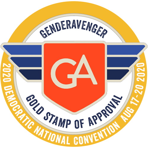 Democratic National Convention 2020 Gold GA Stamp of Approval