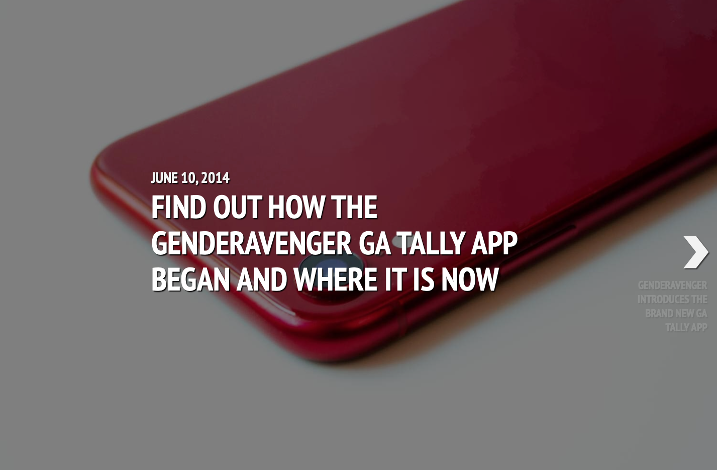 A (Not So) Short History of the Growth of the GA Tally App