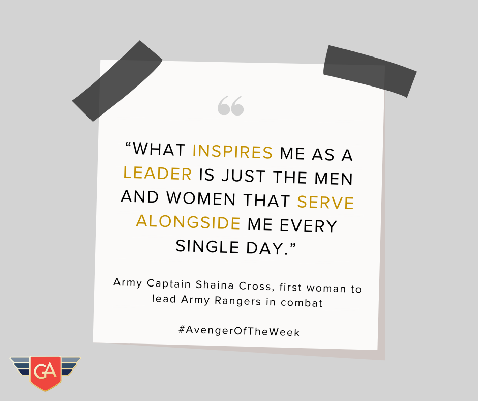 Avenger of the Week | United States Army Captain Shaina Coss ...