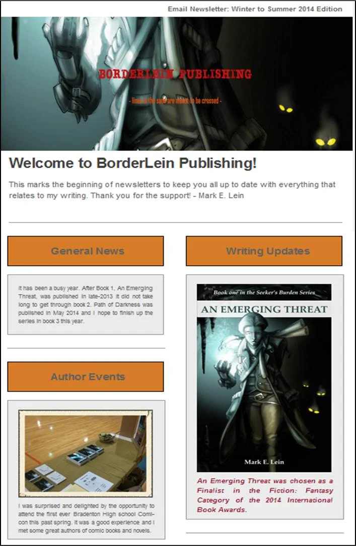 Newsletter Sneekpeek