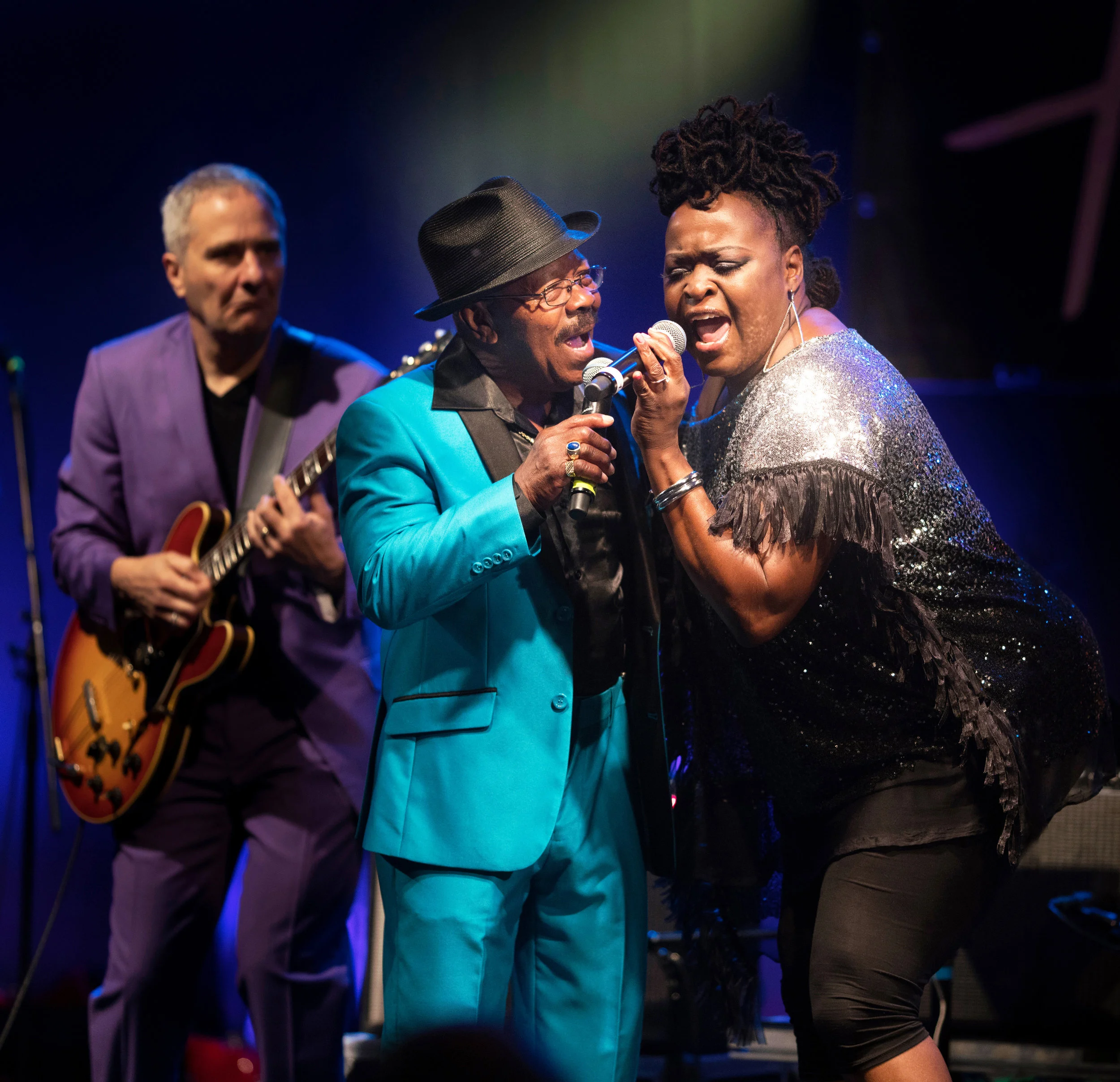 Anthony Paule, Willie Walker, and Terrie Odabi