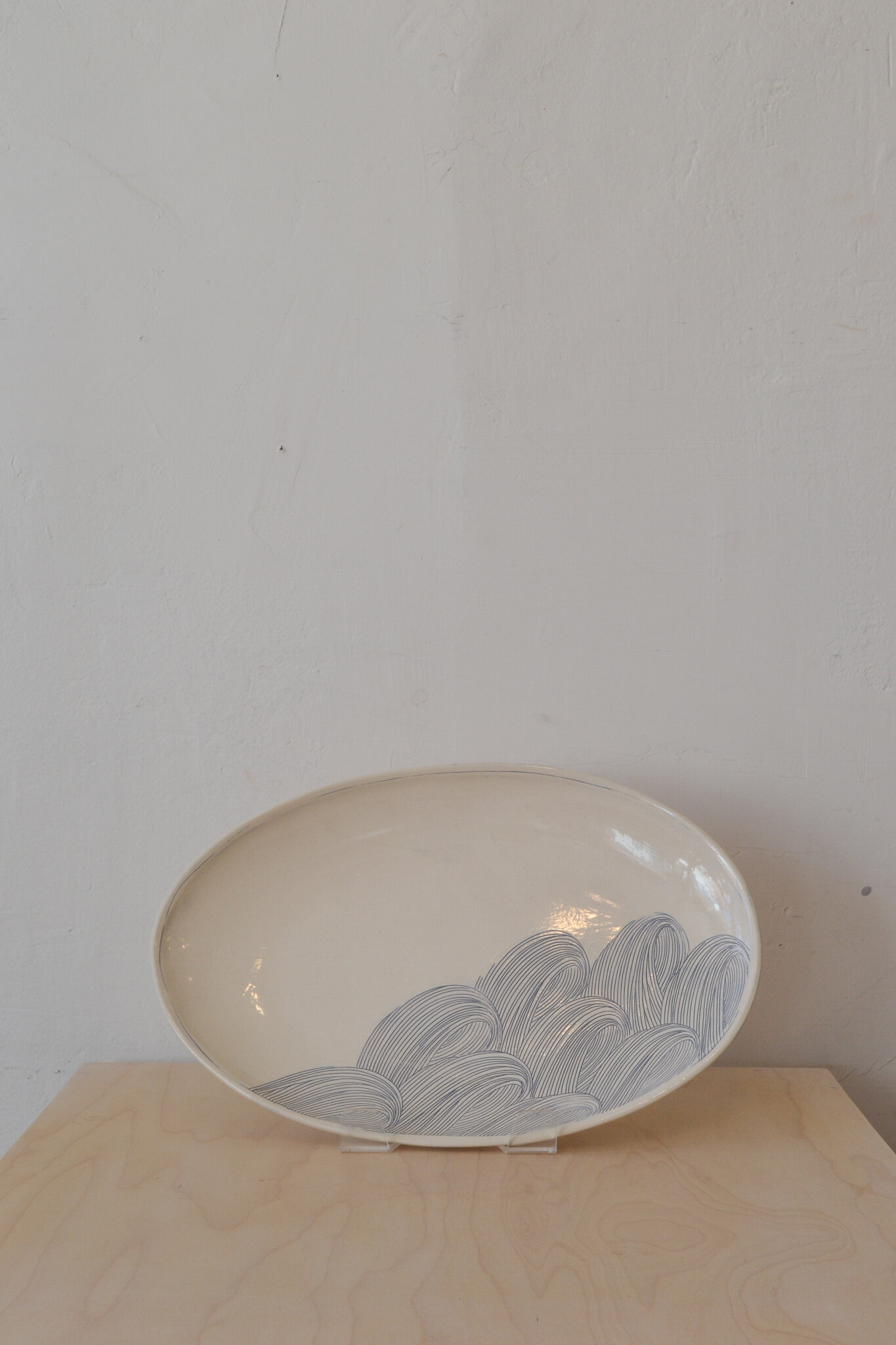 Medium Oval Wave Platter