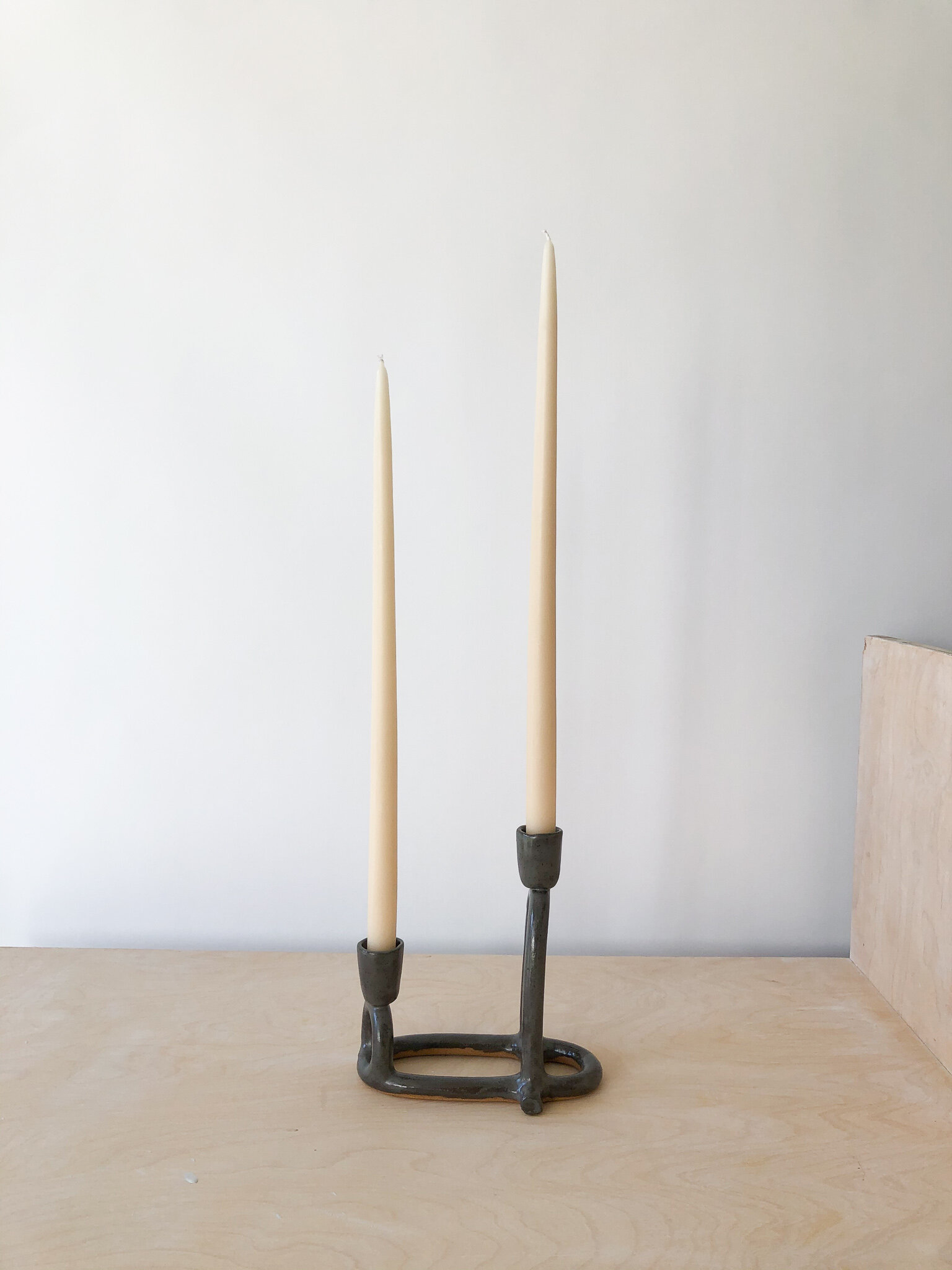 Sophie Candelabra in Slate