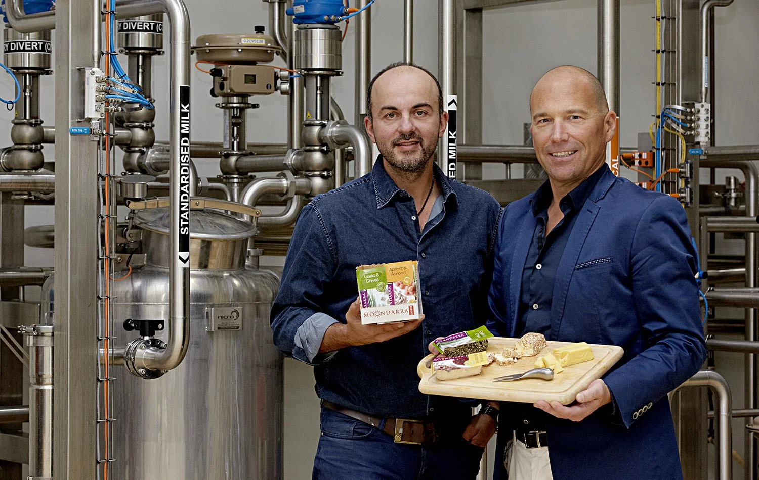 Moondara Cheese Company owners Matt and Nick