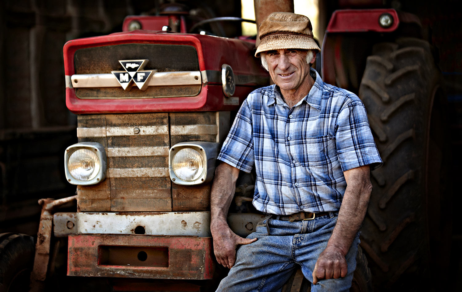Bruno Battaglia of Keilor, a Market Gardener whom has supplied Melburnians with fresh fruit and veggies for many decades.