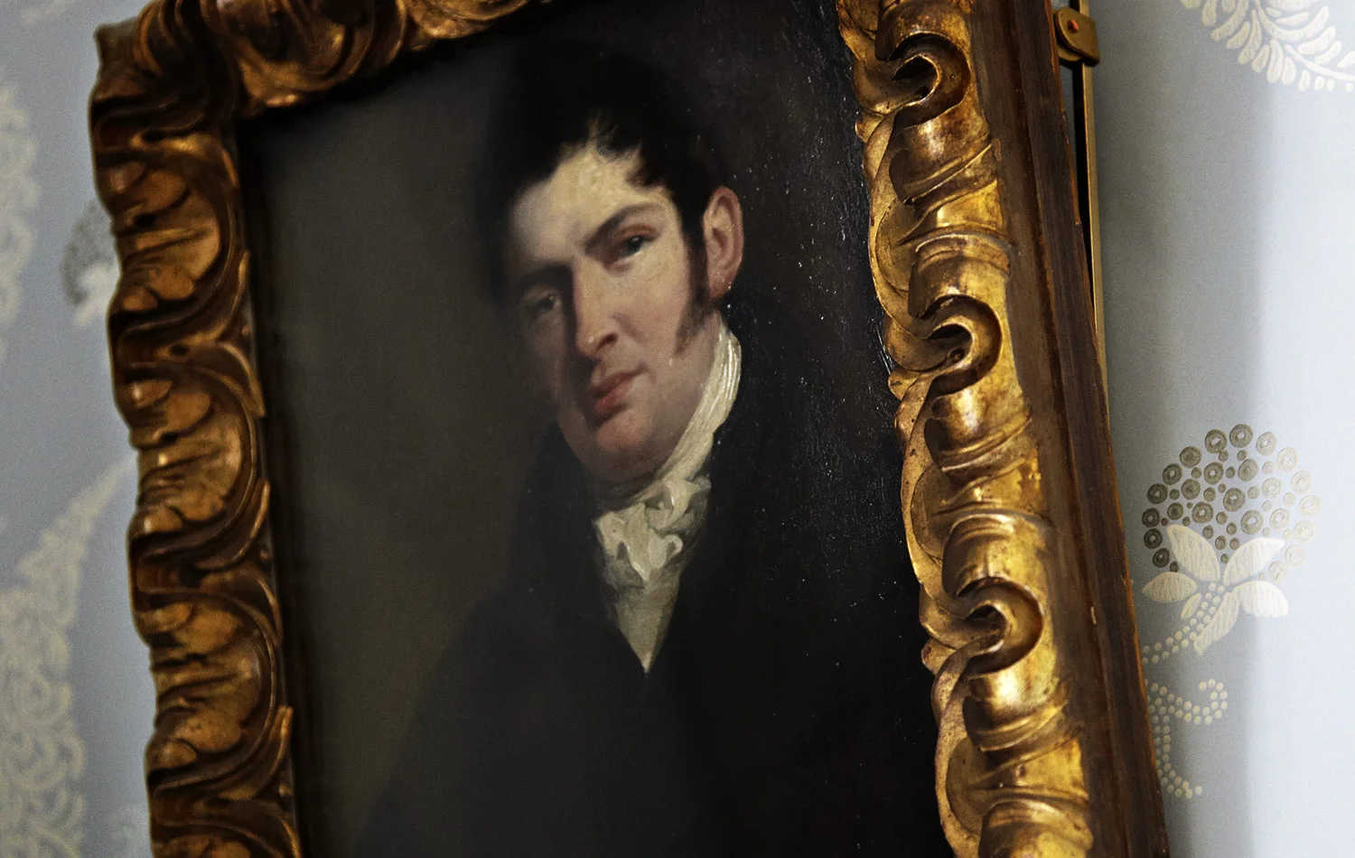 John Keats -&nbsp;a beautiful portrait of the poet himself, to be found in his home near Hampstead Heath.