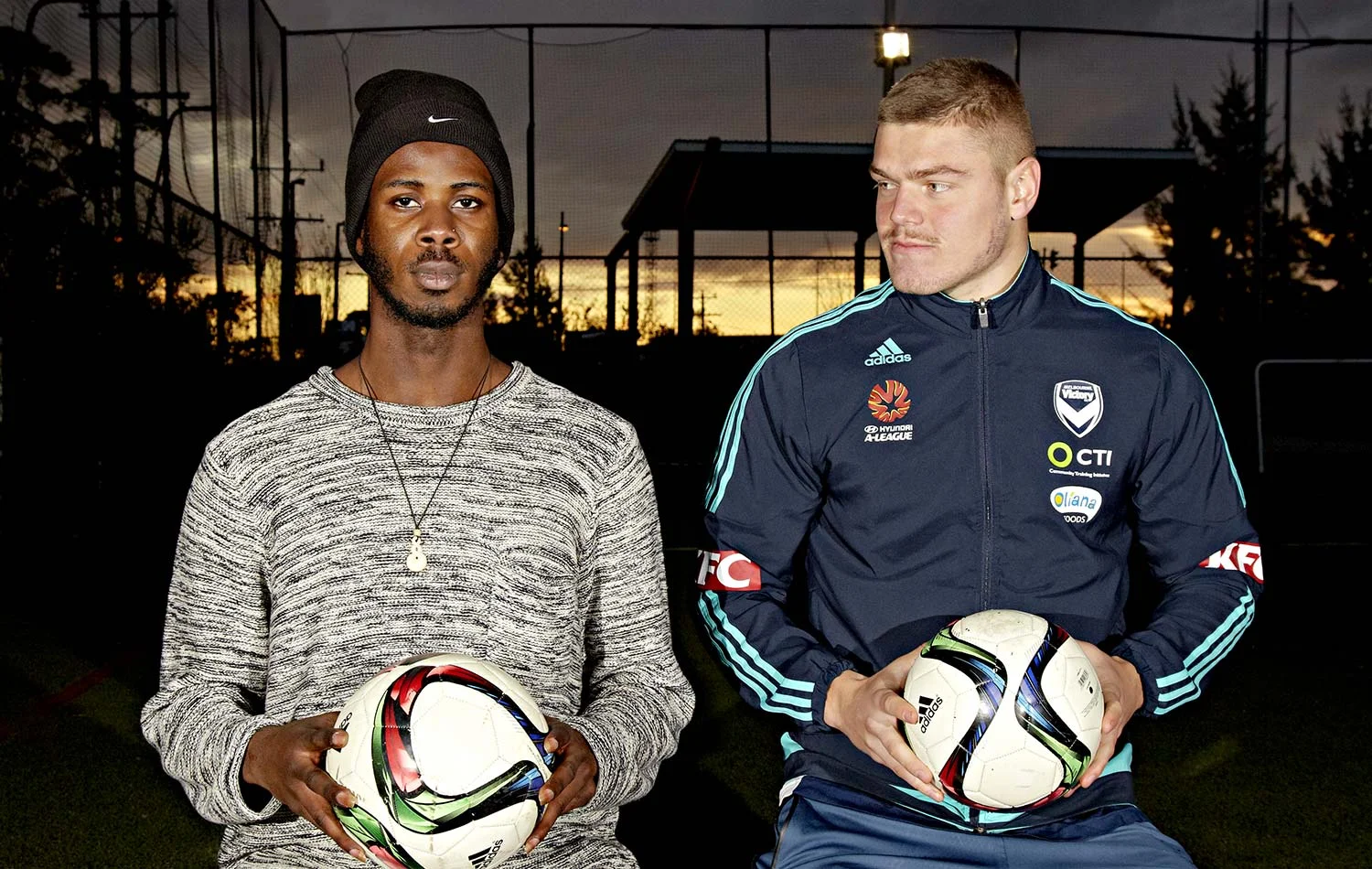 Melbourne Victory A - League coaches help out local Dandenong youth