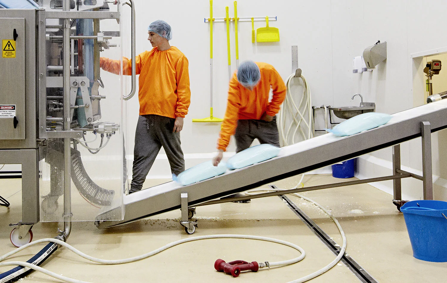 The manufacturing starts