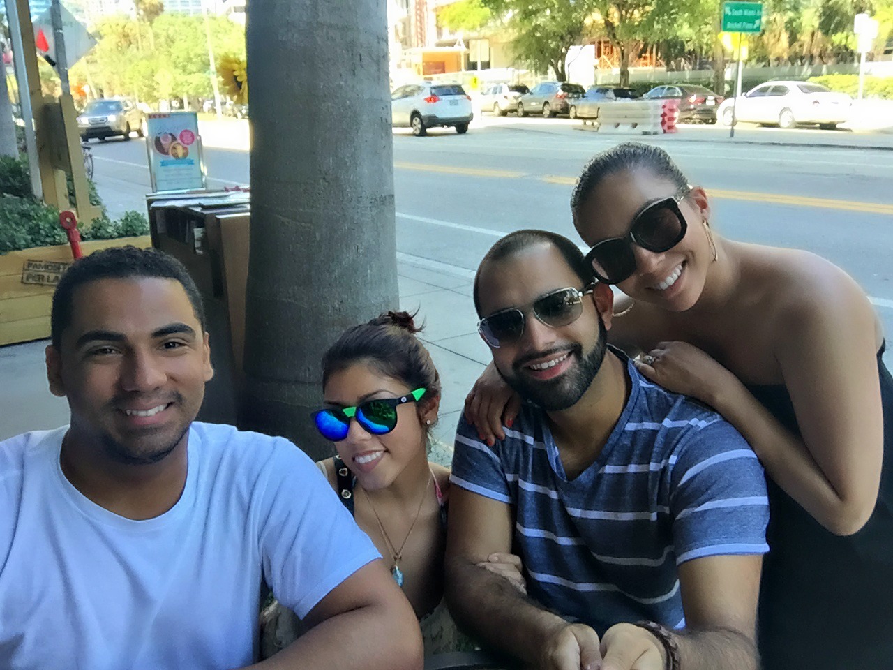 Having mimosas to finish off the amazing weekend! 
