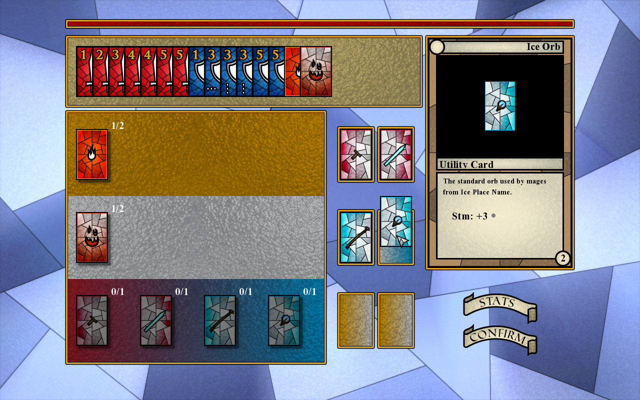 Please note that this inventory screen is a work in progress. When it is finished, we will do a separate post on it.