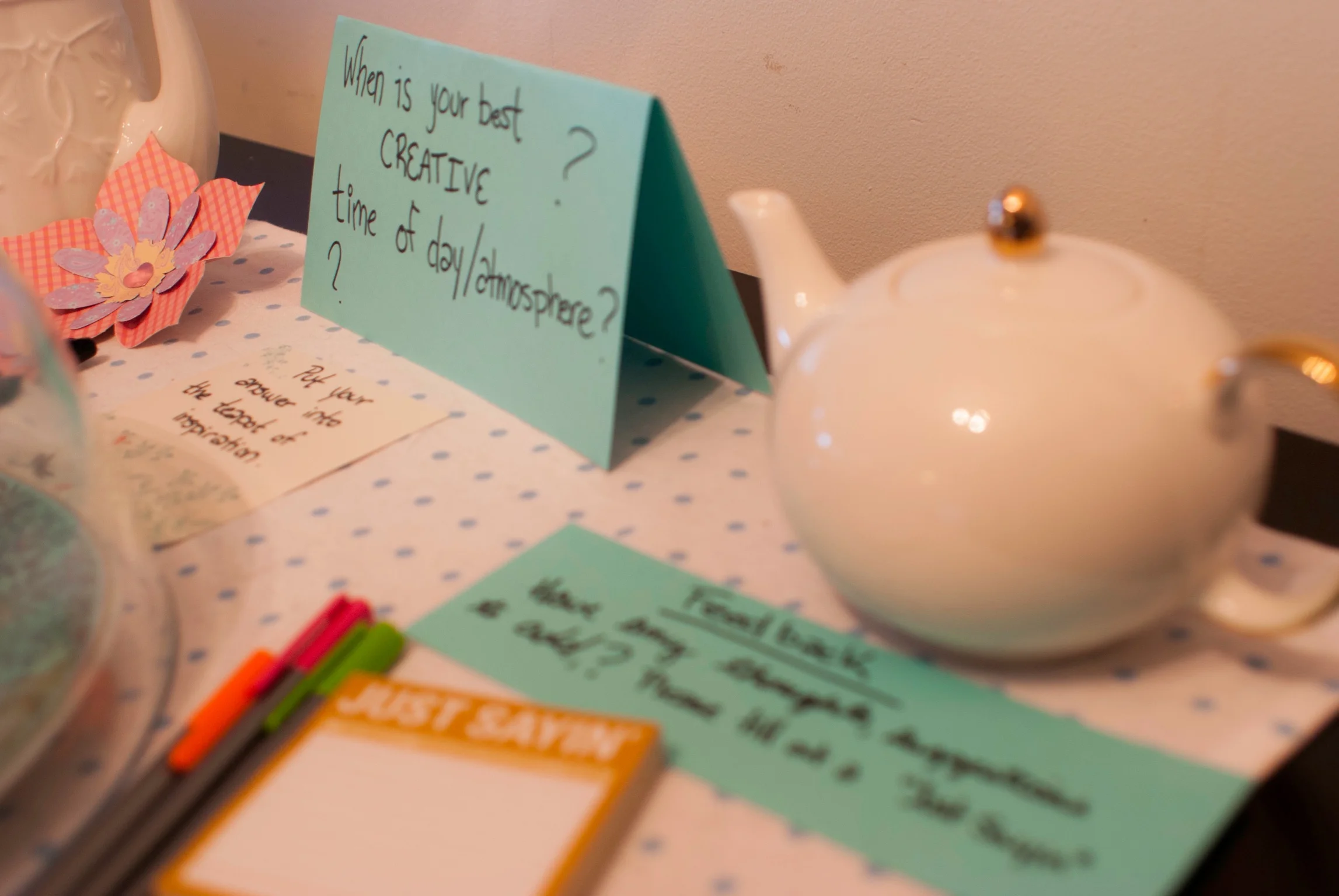 Grab a treat & answer a question...