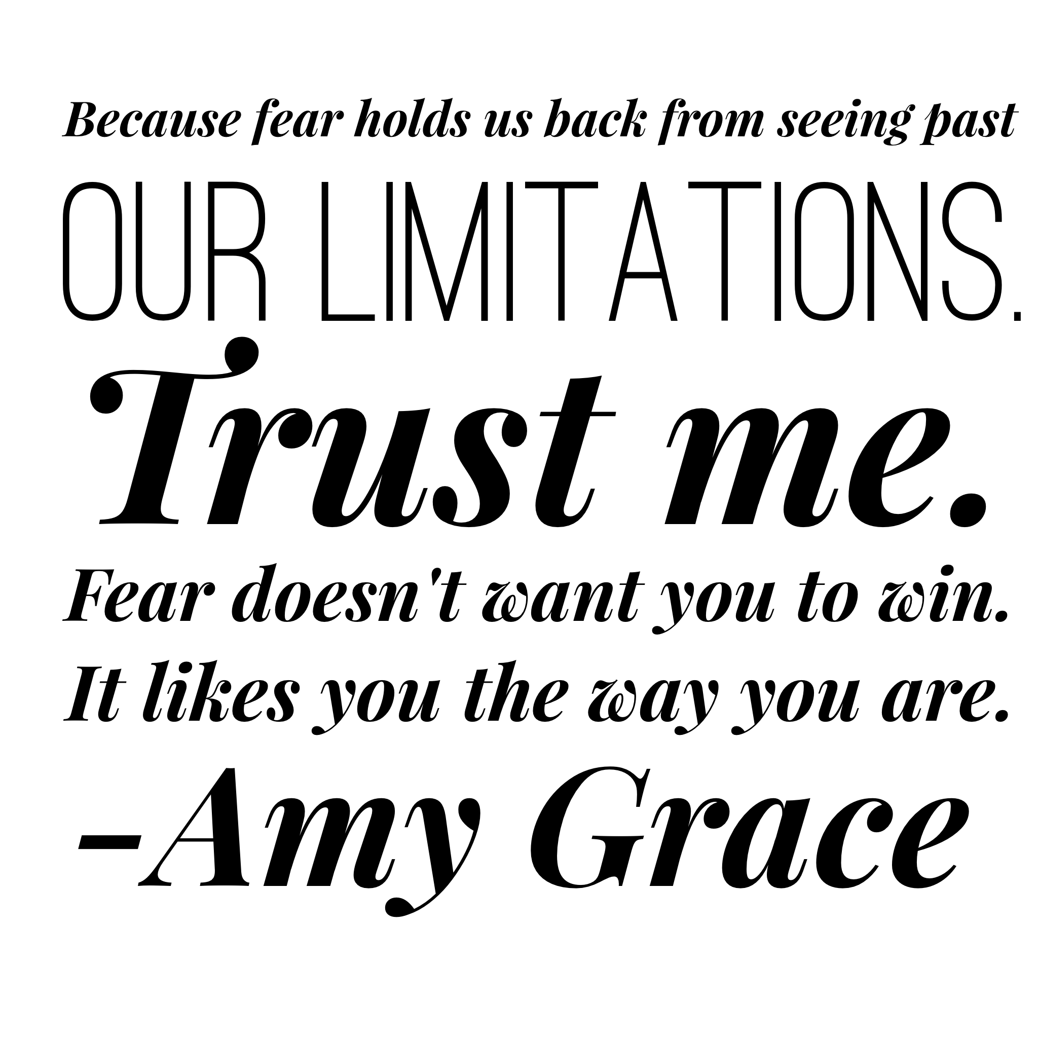 Change Like You're Fearless