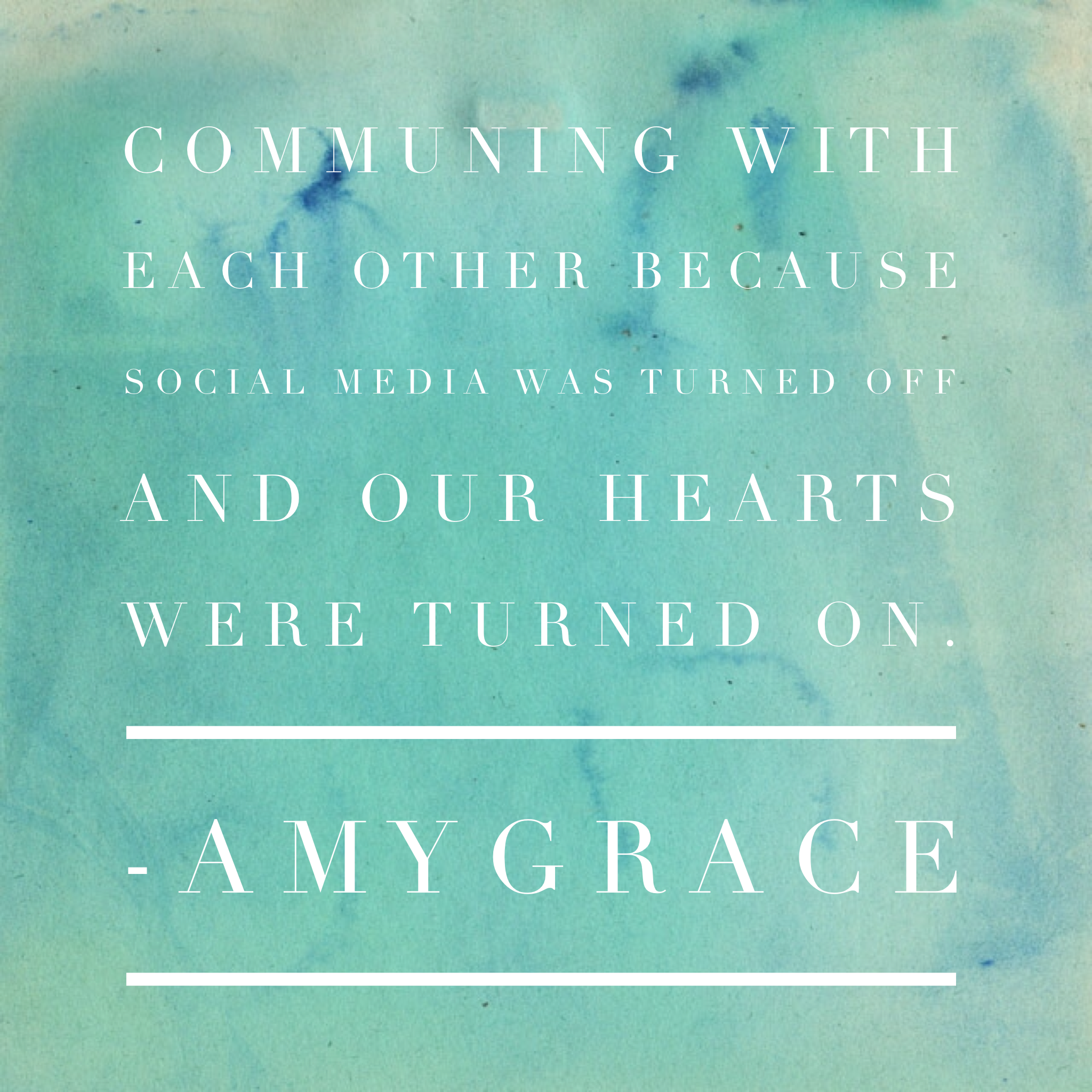 Wellness Wednesday: Real Relationships