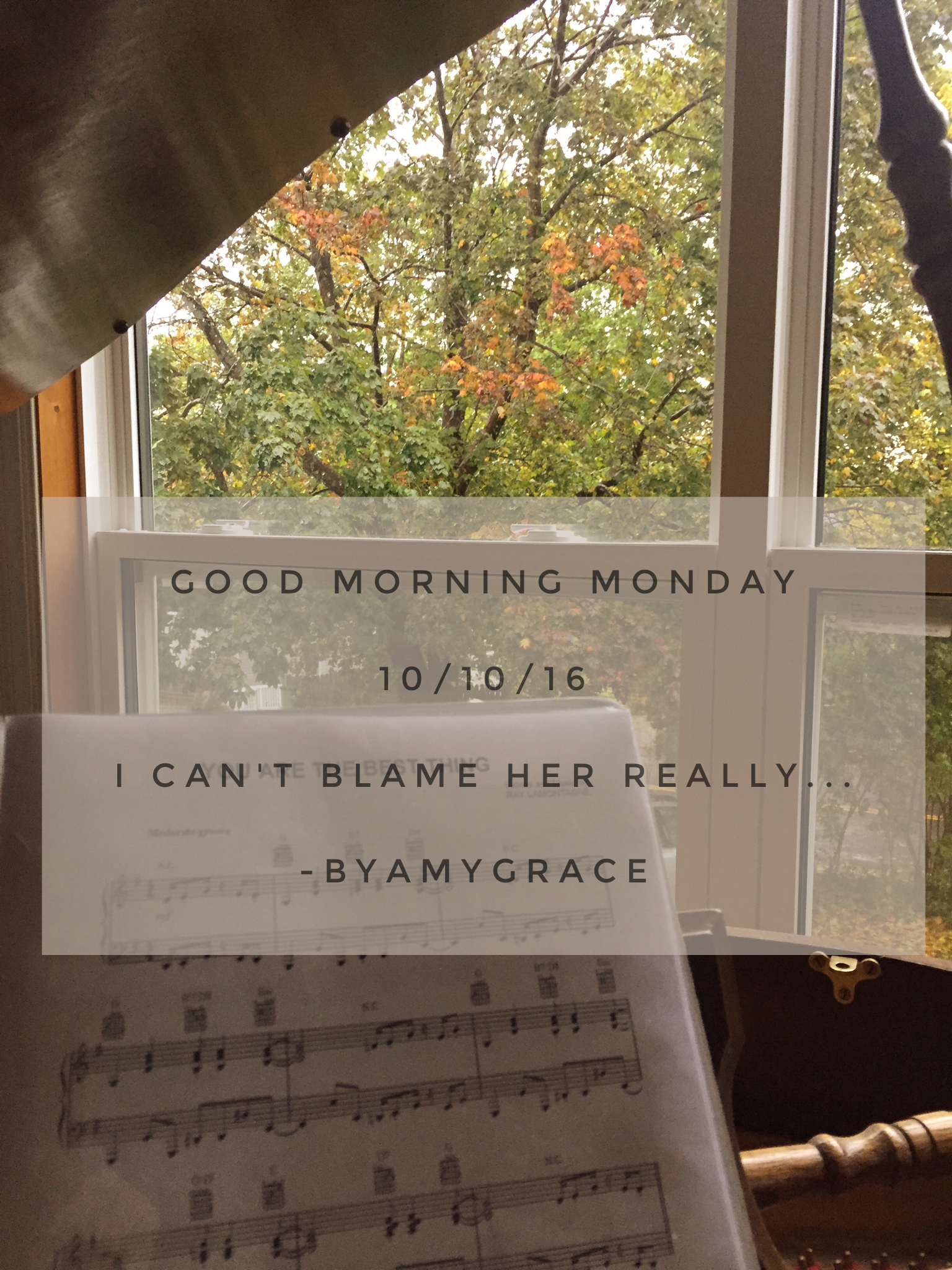 Good Morning Monday 10/10/16