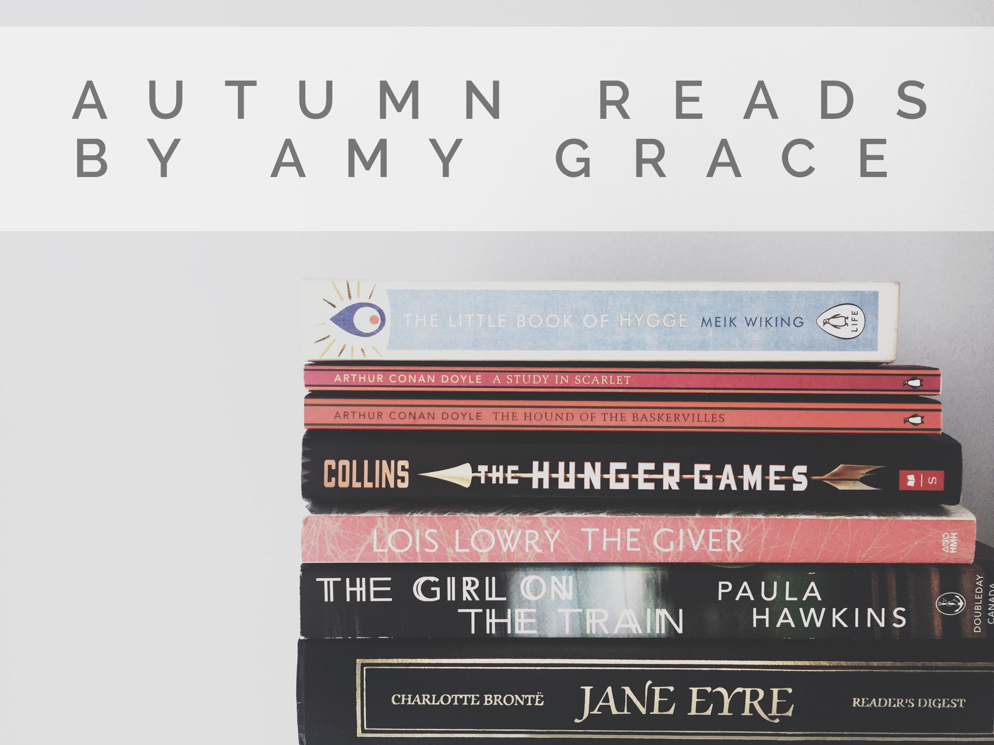 LIFESTYLE | Autumn Reads