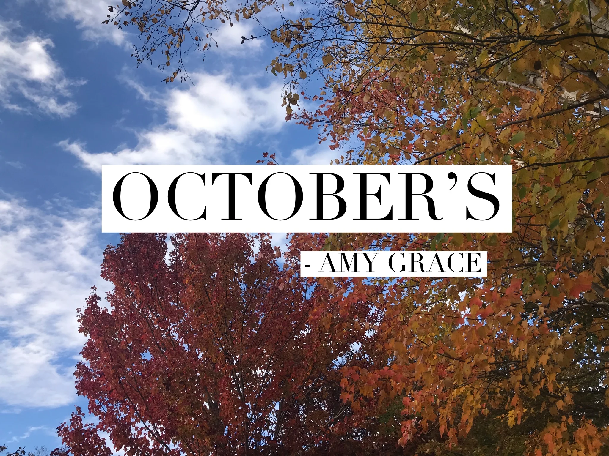 LIFESTYLE | Octobers 