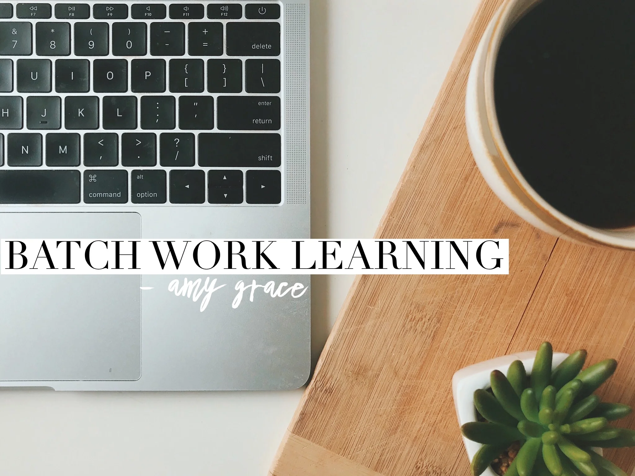 WORK | Batch Work Learning