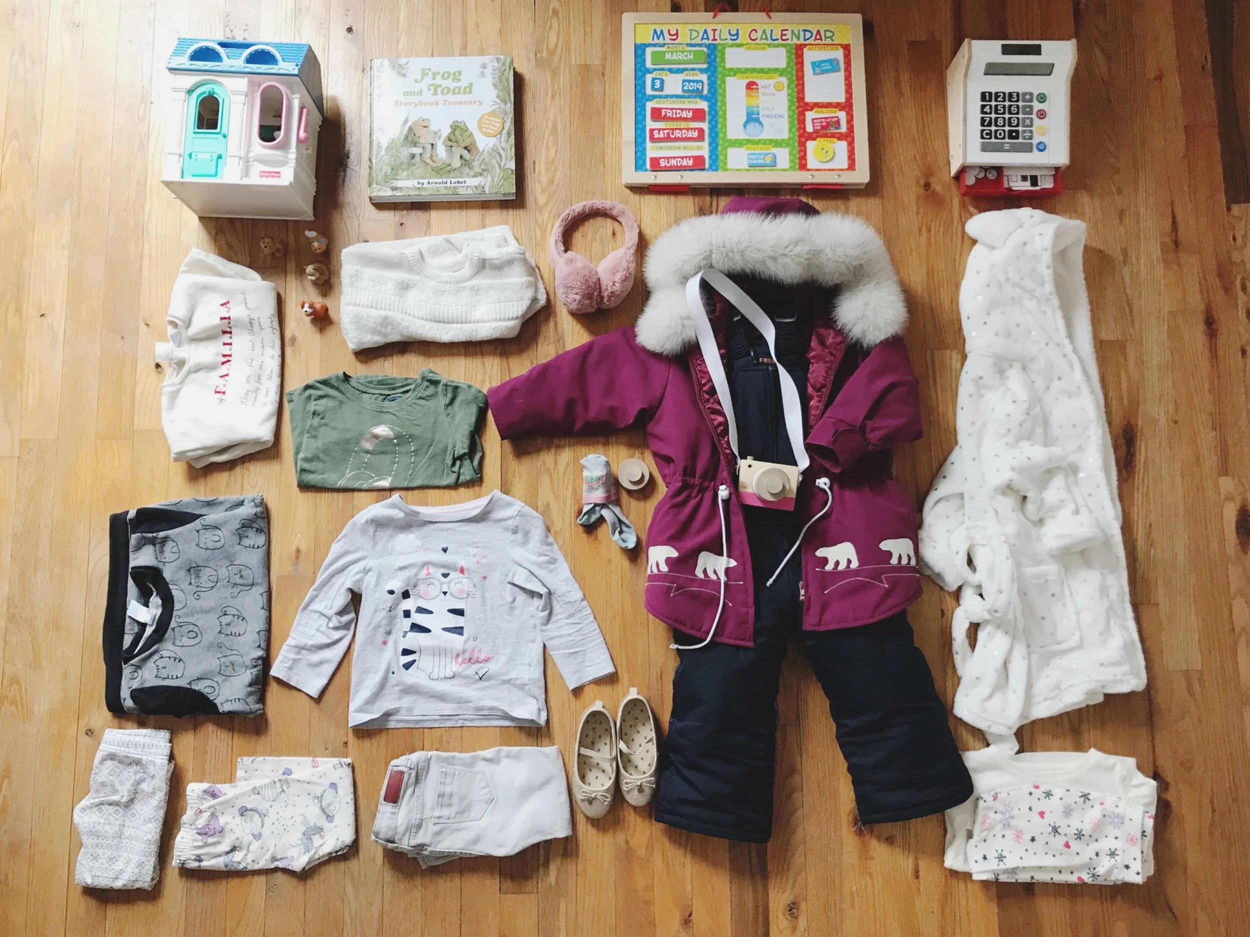 Lifestyle Winter 2019 Preschooler Capsule Wardrobe By Amy Grace