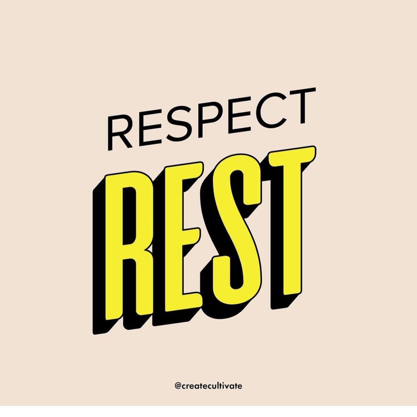 ICYMI ✨⚡️
.
.

Posted @withregram &bull; @createcultivate Weekend hacks: delete your email app, sign out of Slack, and respect your rest 💛 

No days off is not the goal!

#rest #sundayquotes #sunday #weekend #wellnesslifestyle