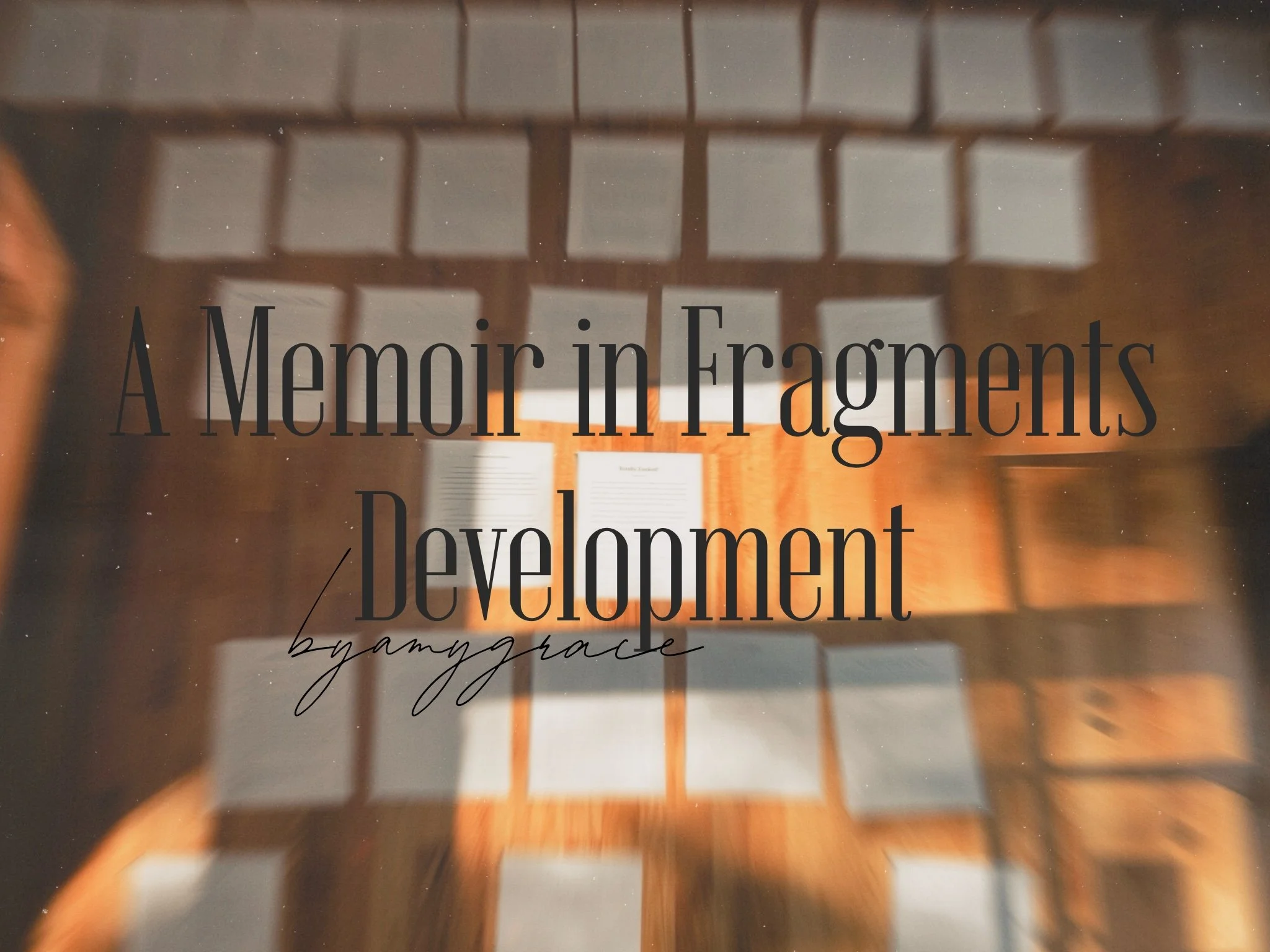 A Memoir in Fragements Development 