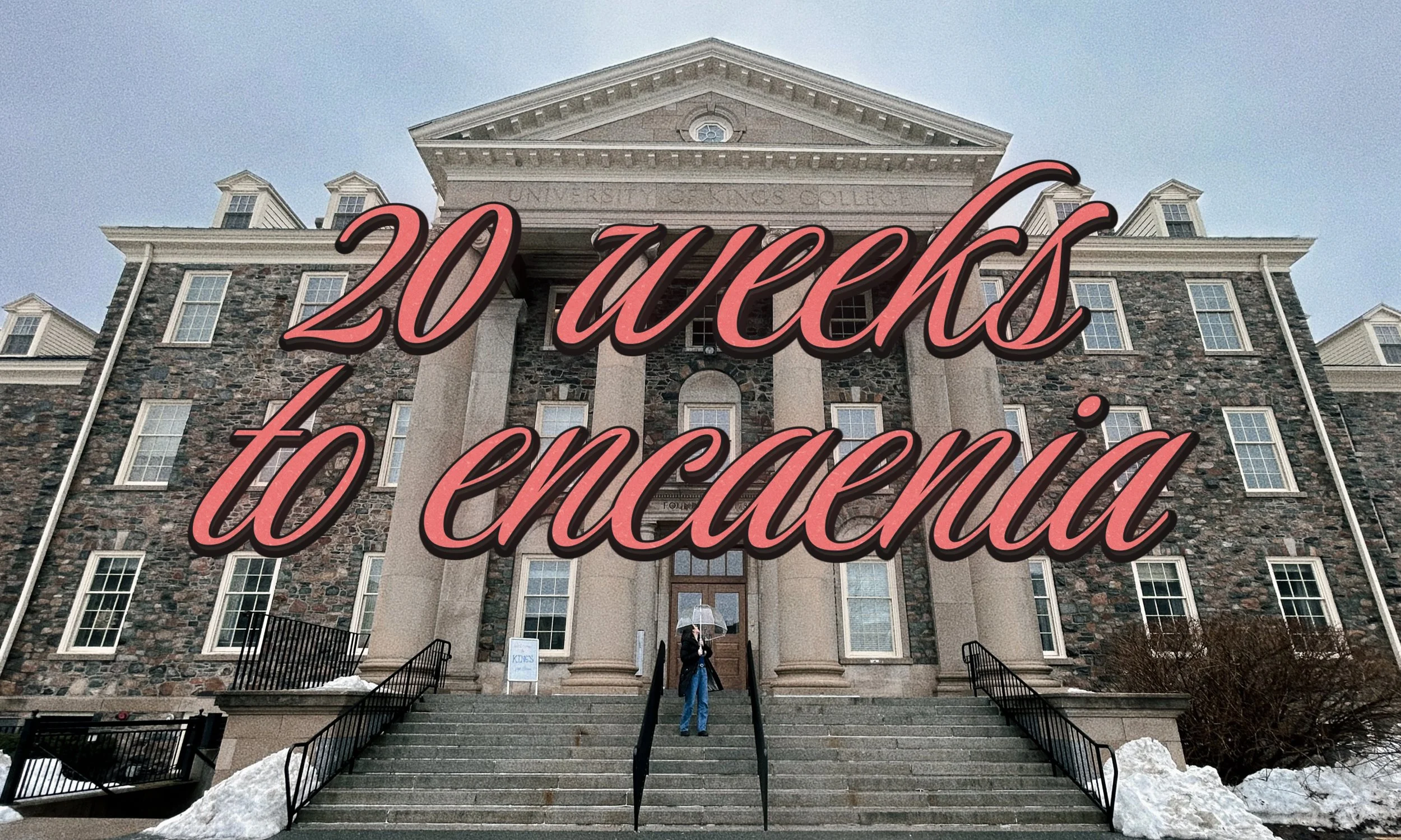 20 Weeks to Graduation 