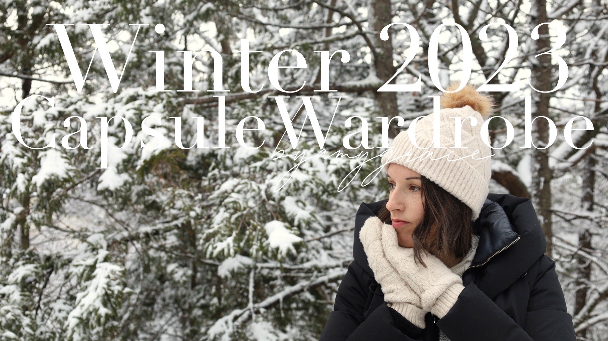 winter capsule wardrobe — journal