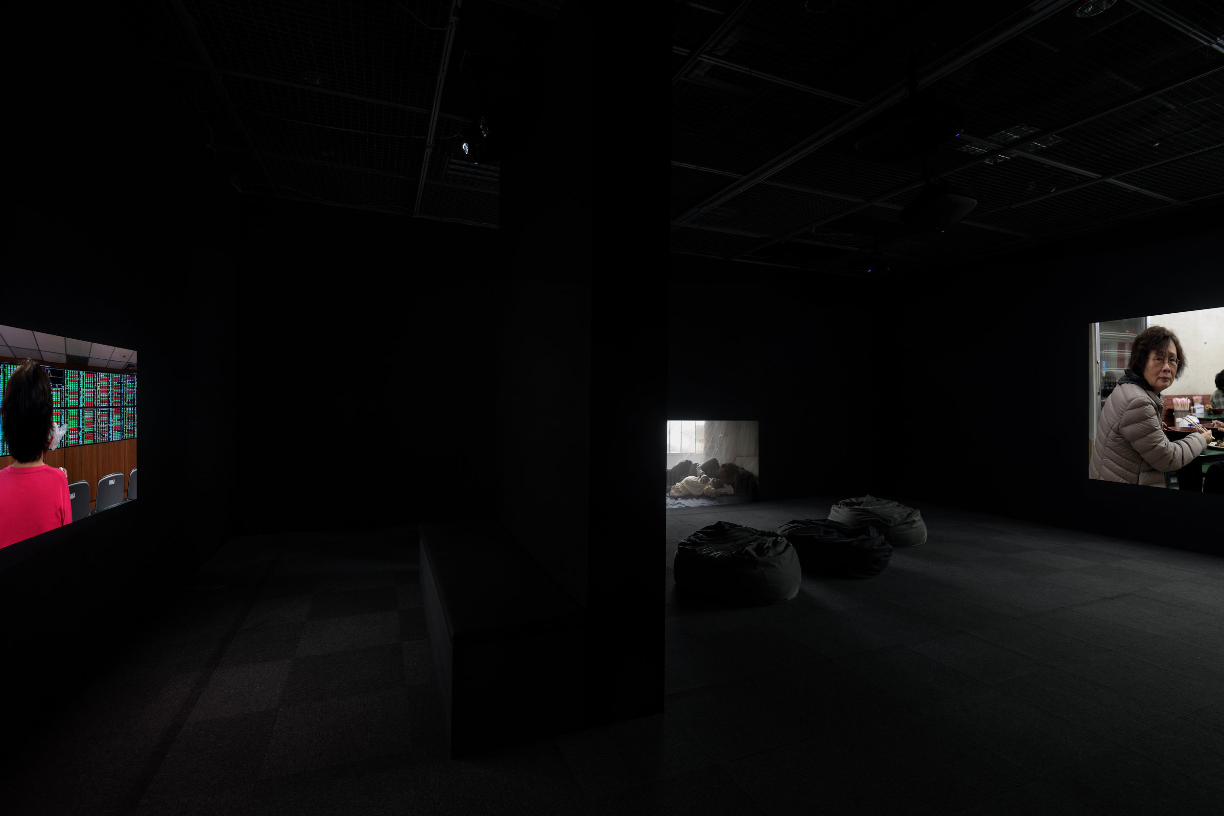  &lt;時時&gt;裝置現場  &lt;Hour Hour&gt; Video Installation. 