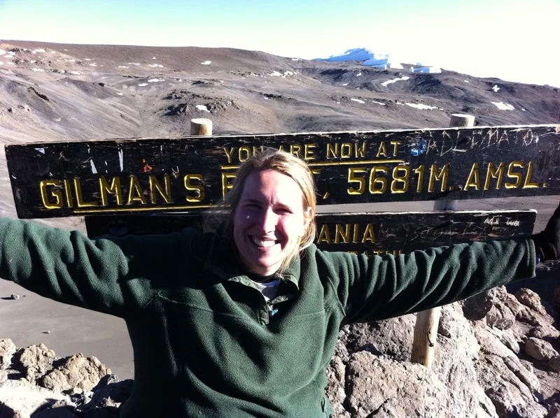Me on Mount Kilimanjaro for the third time, raising money for Global Alliance for Africa's AIDS orphans programs.