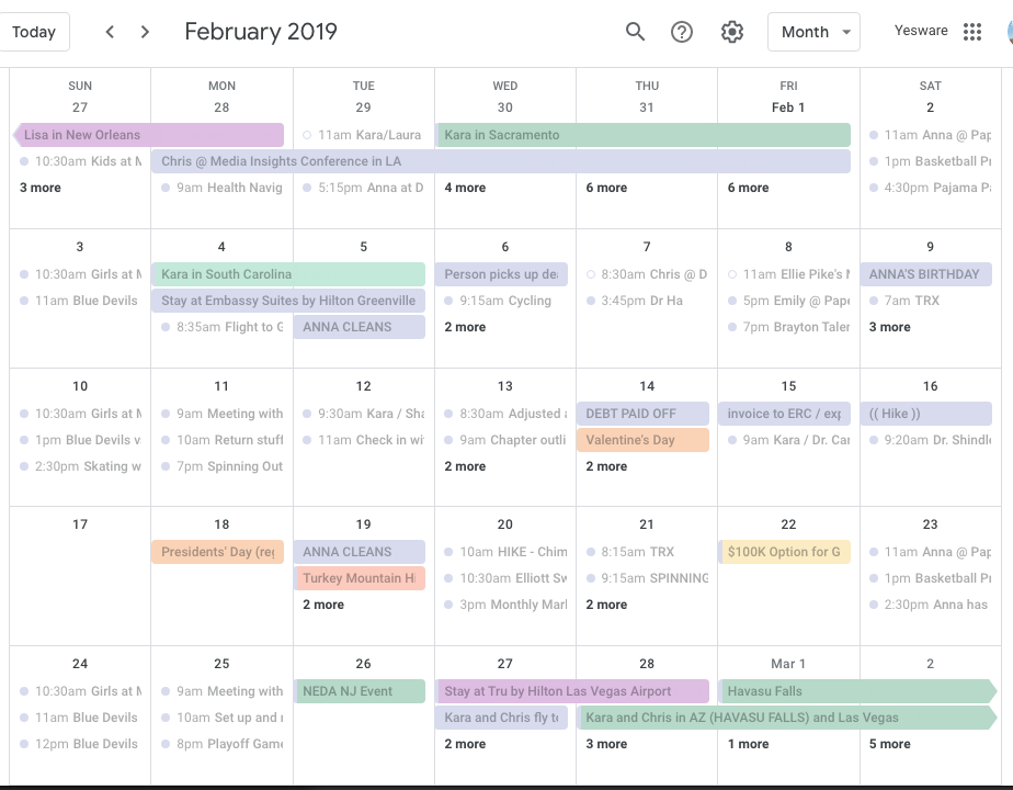 My Recovery Letter: Dear Google Calendar... ;-) 
