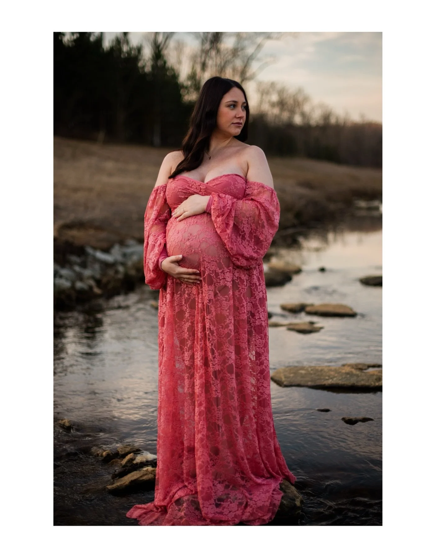 I may have stood in the coldest water in the coldest months to get some of these but I&rsquo;d do it again and again to make this magic 🥹🤍✨🌿 can&rsquo;t wait for this little girl to make her appearance 💓