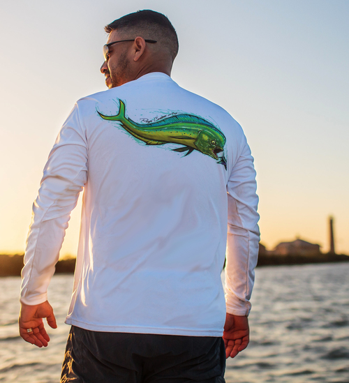 Mahi Mahi fishing shirt — Ray's Custom Art