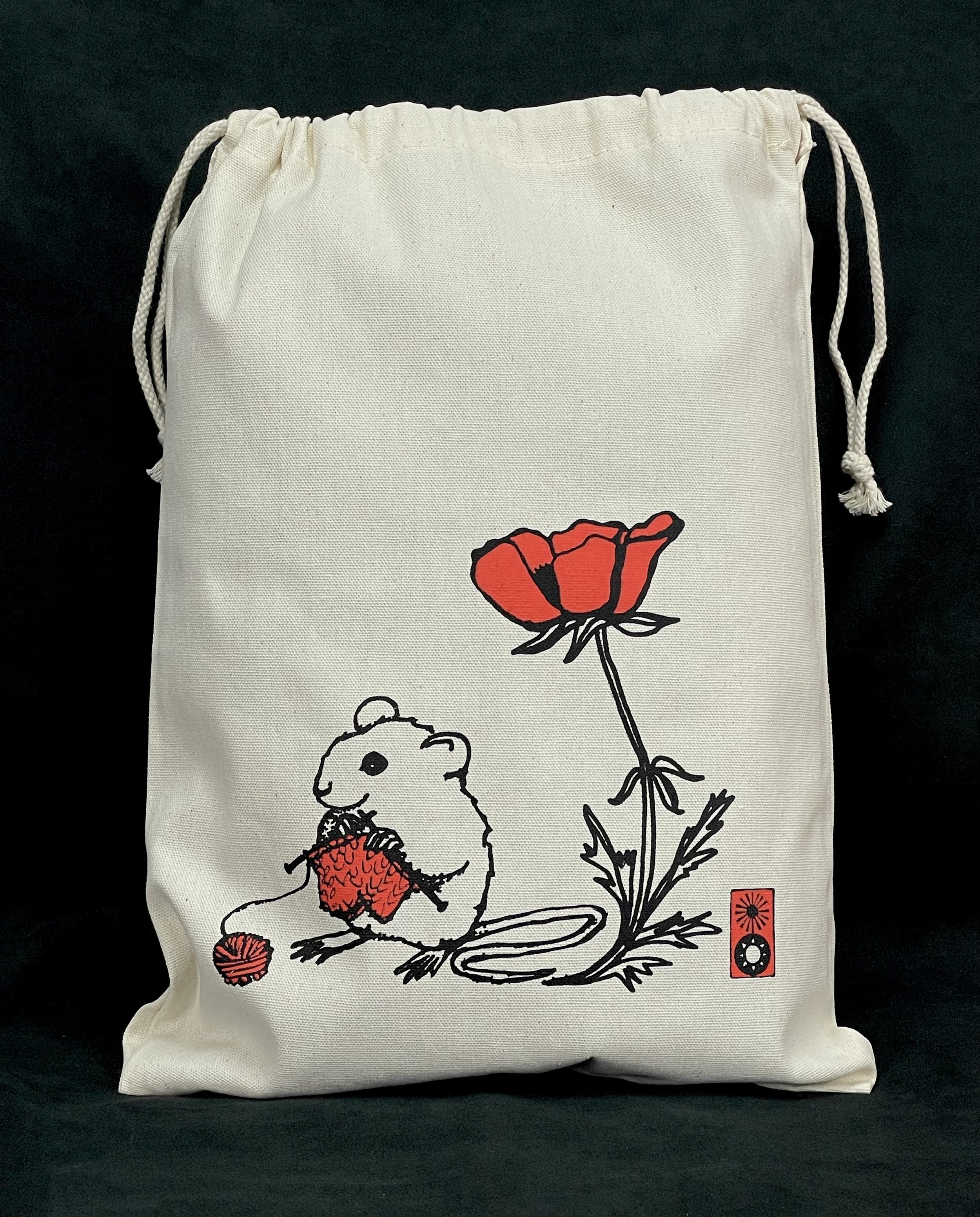 Mouse Drawstring Bag