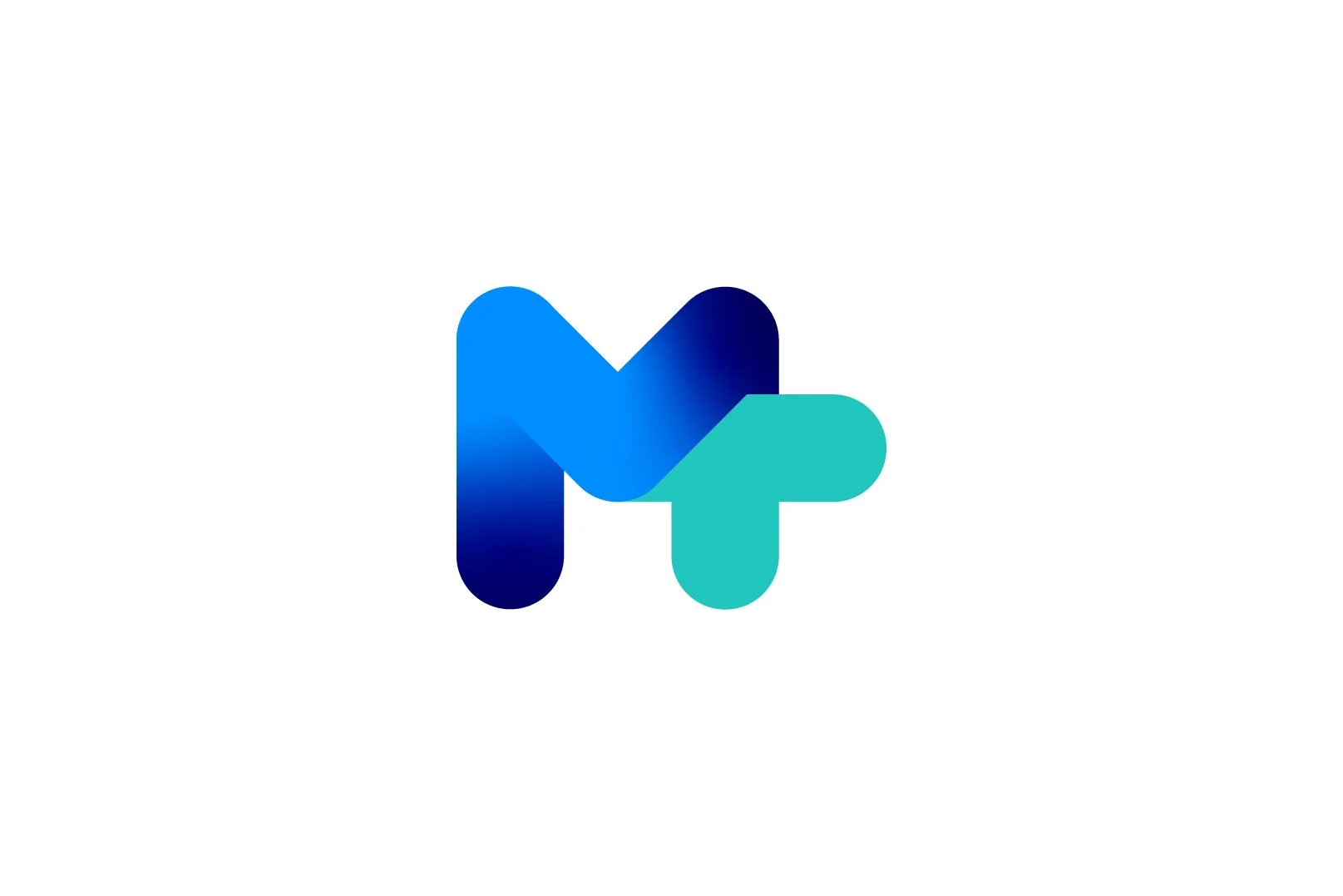 Roscher Creative brand mark icon design for Mirus Plus