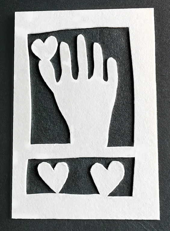 cut paper art by Doug Crites-Moore