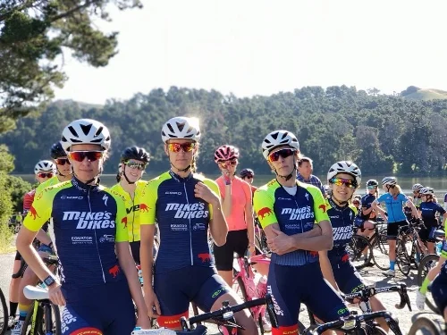 Bike racing is serious business
