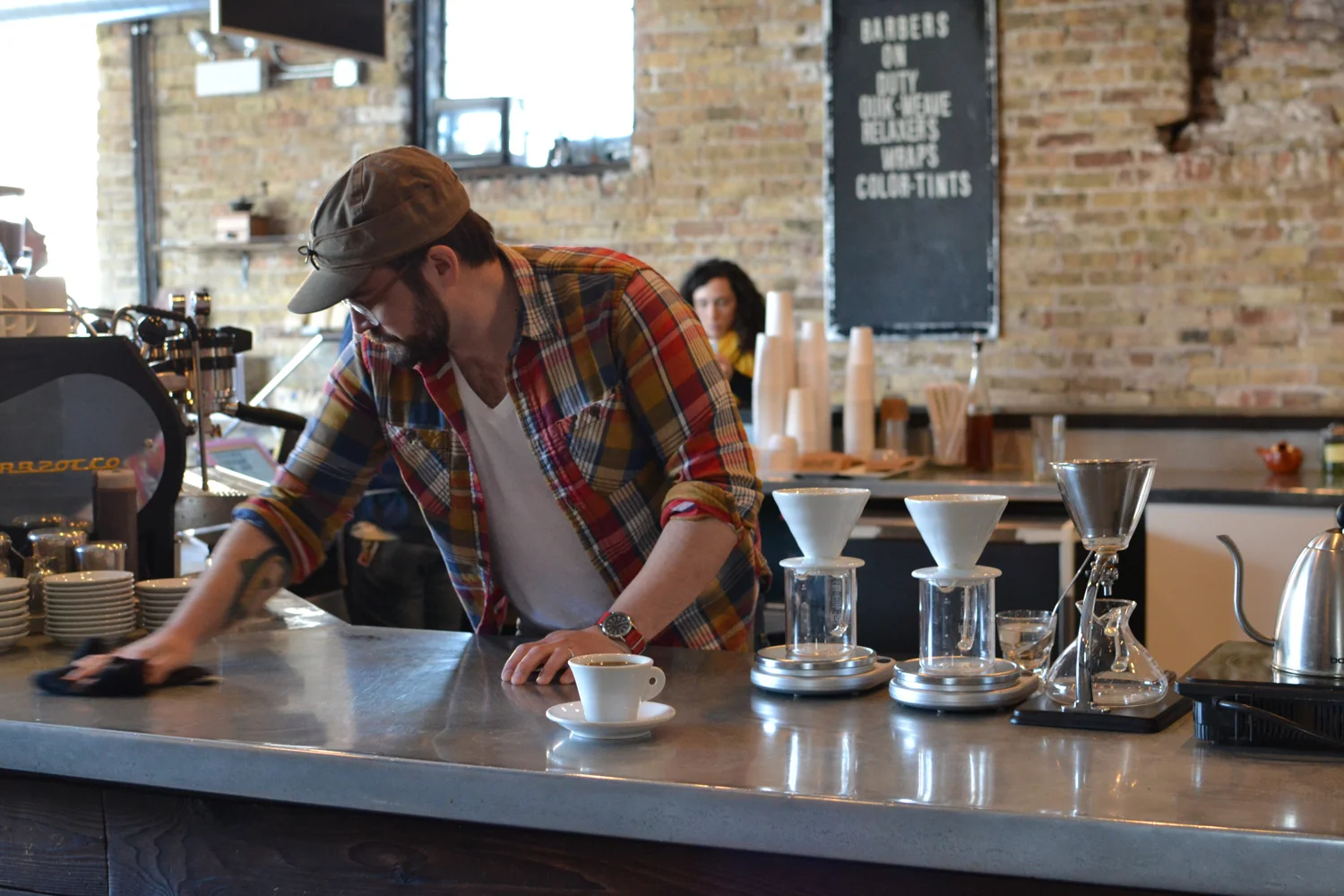 Gaslight Coffee owner Tristan Coulter