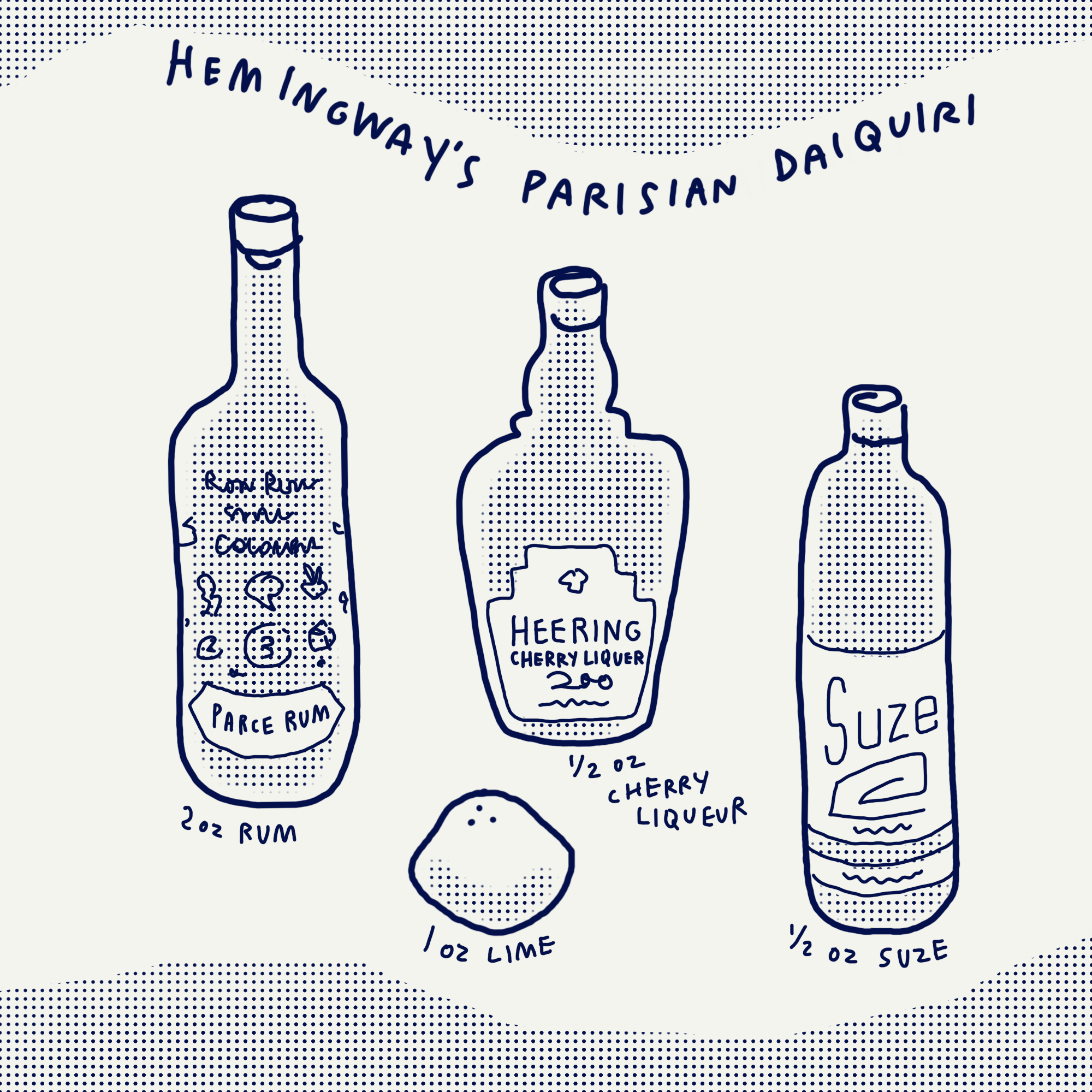 Hemmingway's Parisian Daiquiri 
