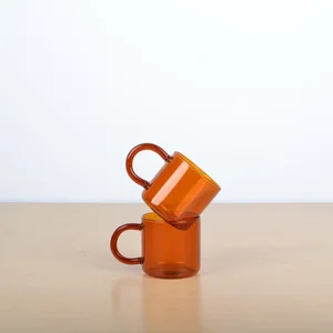 Amber Glass Mugs (pair)  Manual