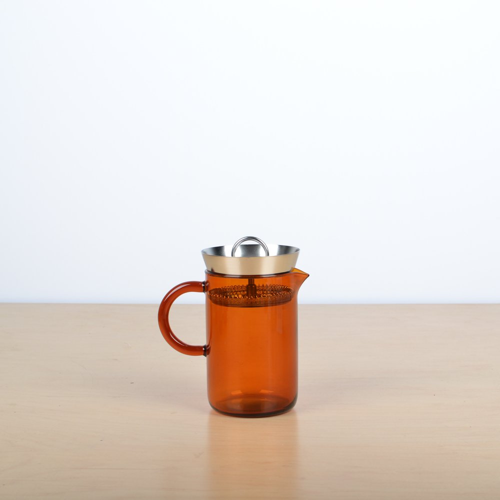 No Press Tea & Coffee Brewer - Amber — Manual
