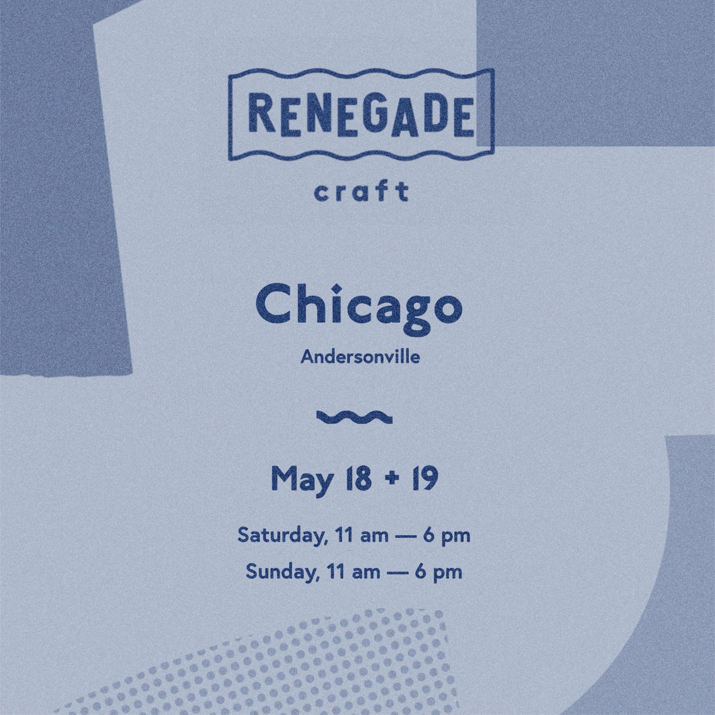Find Manual al fresco at @renegadecraft in Chicago&rsquo;s Andersonville neighborhood May 18-19. In addition our glassware line, I&rsquo;m aiming to have some new products on display as well. I&rsquo;ll be trying something different with &ldquo;shopp