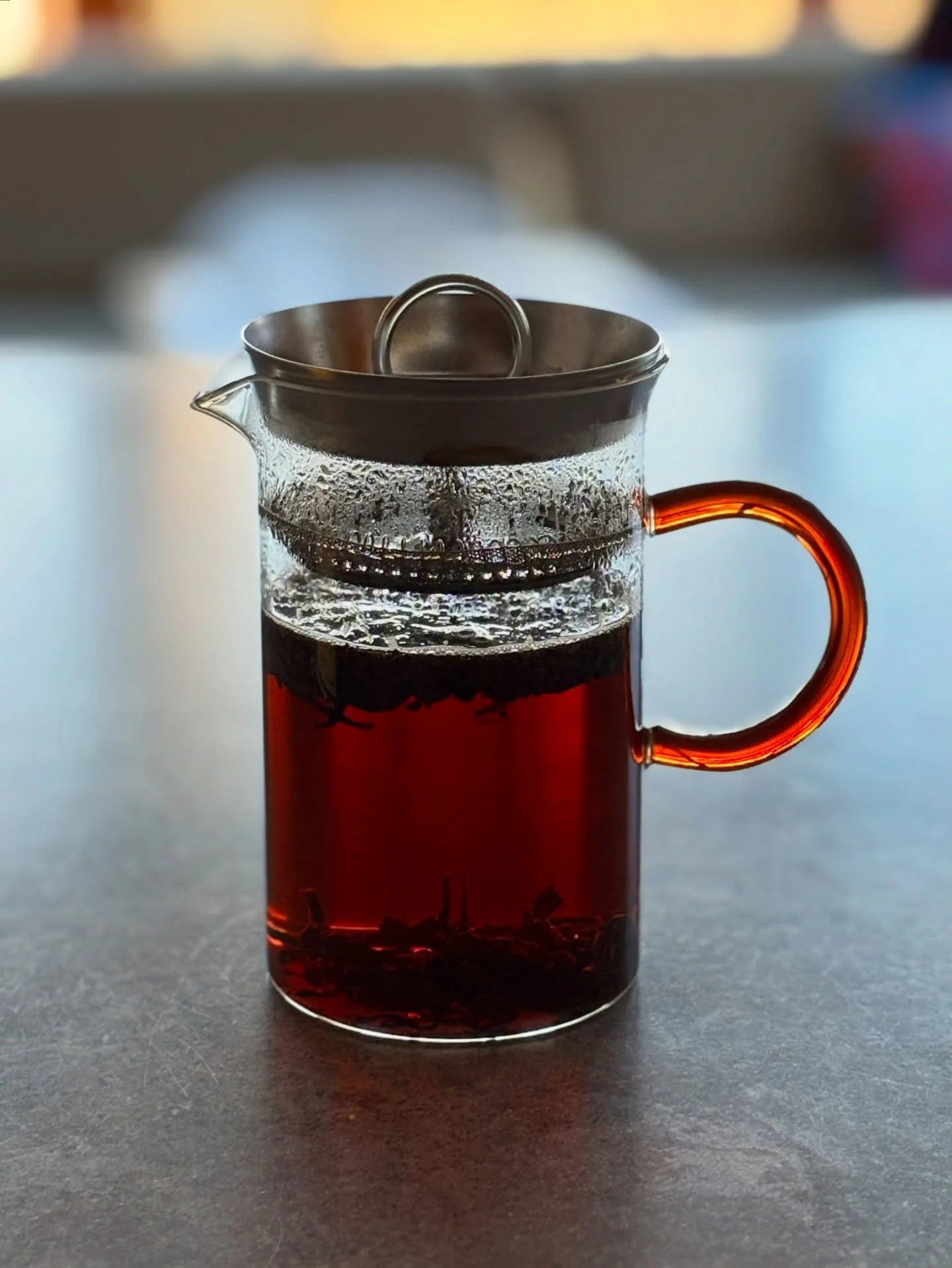 A slow moment and a cup of black tea