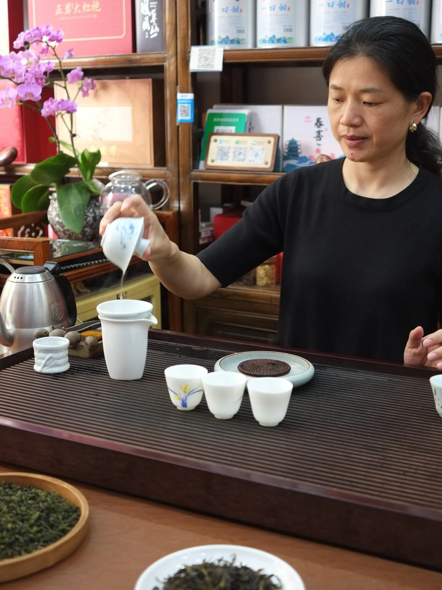 Tea service in Guangzhou. 20% off with code OUTOFSTUDIO until I&rsquo;m back April 8th