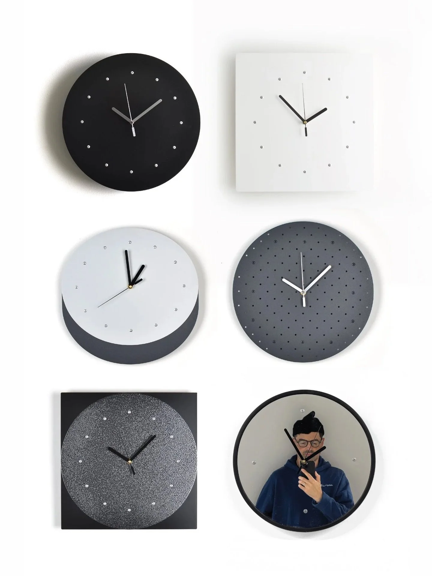 In 2025 I started &ldquo;Timeless/Endless&rdquo; &mdash; an experimental project with the goal of releasing 12 timepiece designs in limited edition batches of twelve. 

The starting clock archetype for the series was a design that used custom bent al